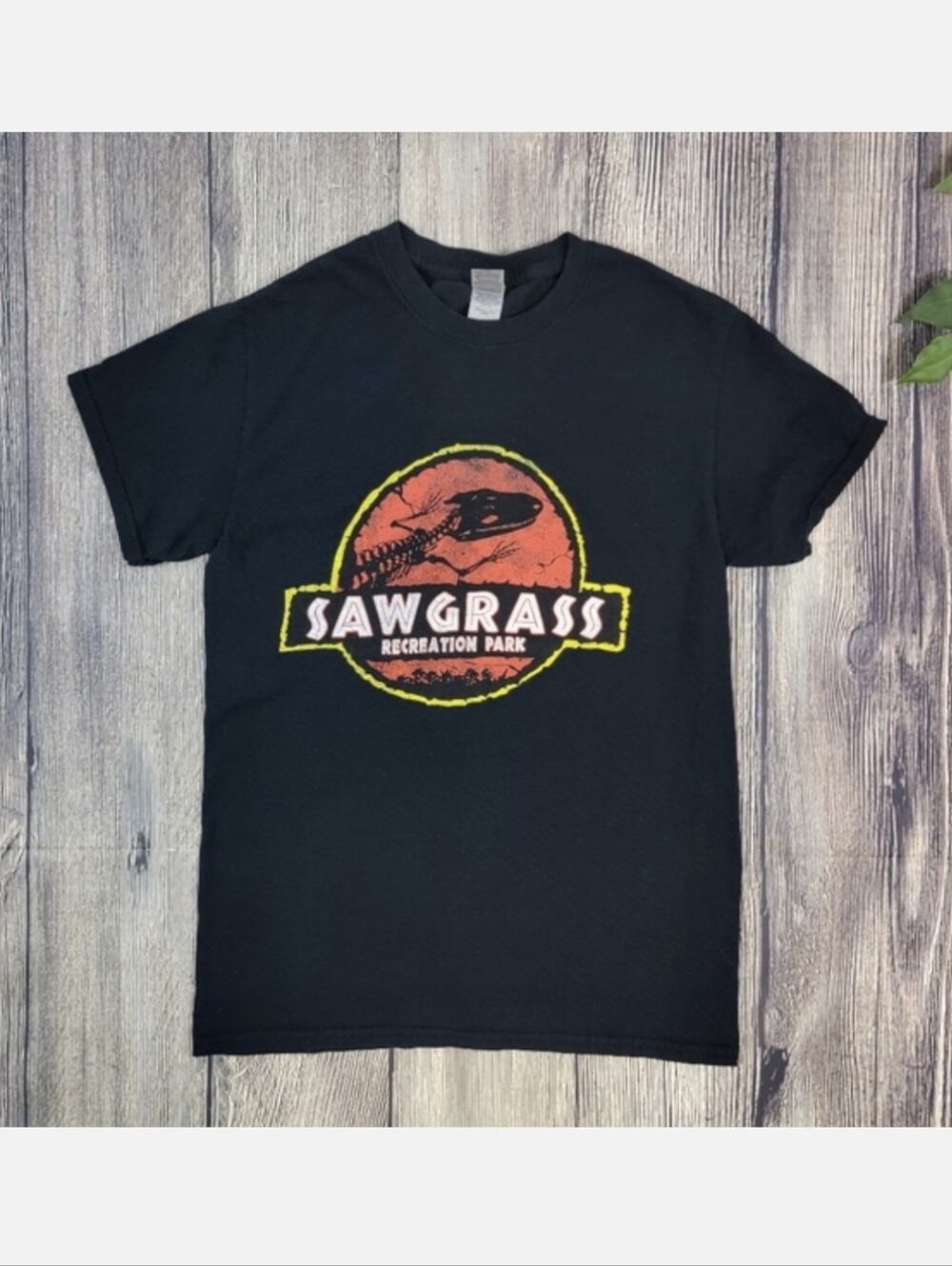 Sawgrass Recreational Area Florida Jurassic Park Style Travel Tee